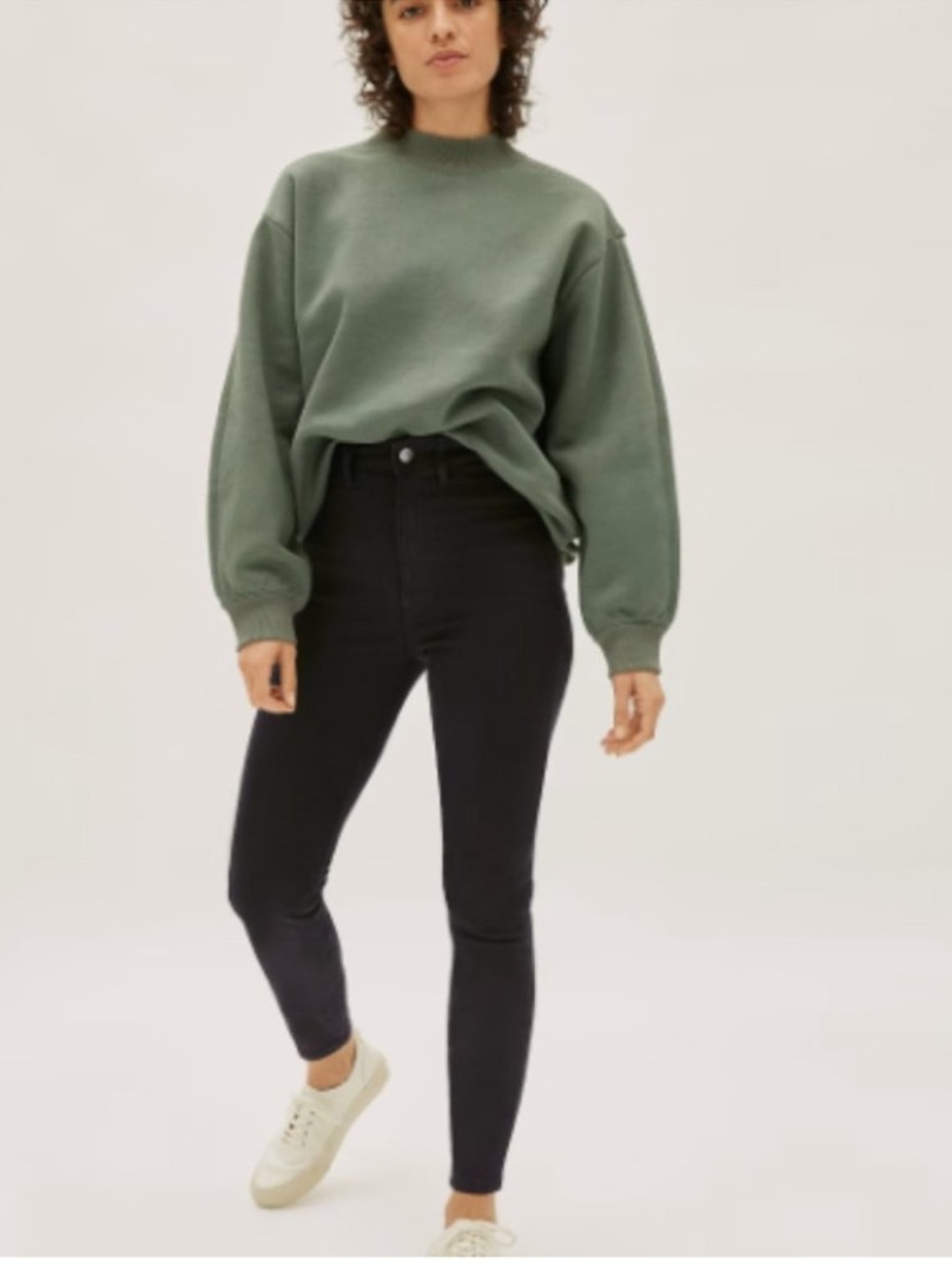 Everlane Women’s Black The Way High-Rise Skinny Jeans Size 32